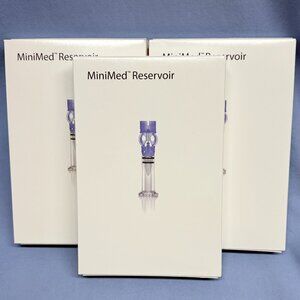 MiniMed Reservoir MMT-332A 3ml 10ct x 3 Boxes MIXED LOT READ DESCRIPTION